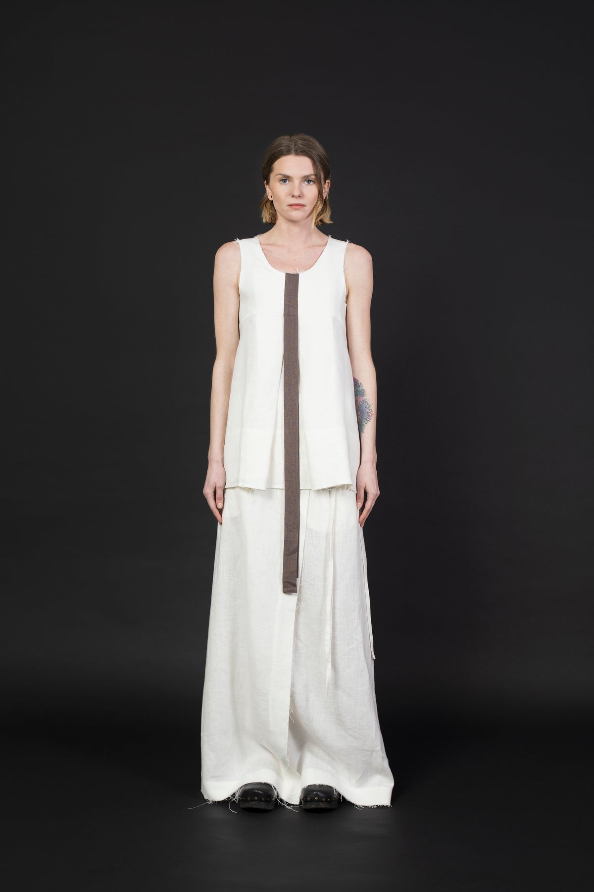 TUNIC WITH STRAPS