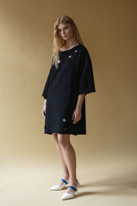 GRUNGE STYLE MINI DRESS