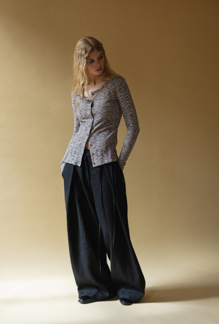 JERSEY CARDIGAN