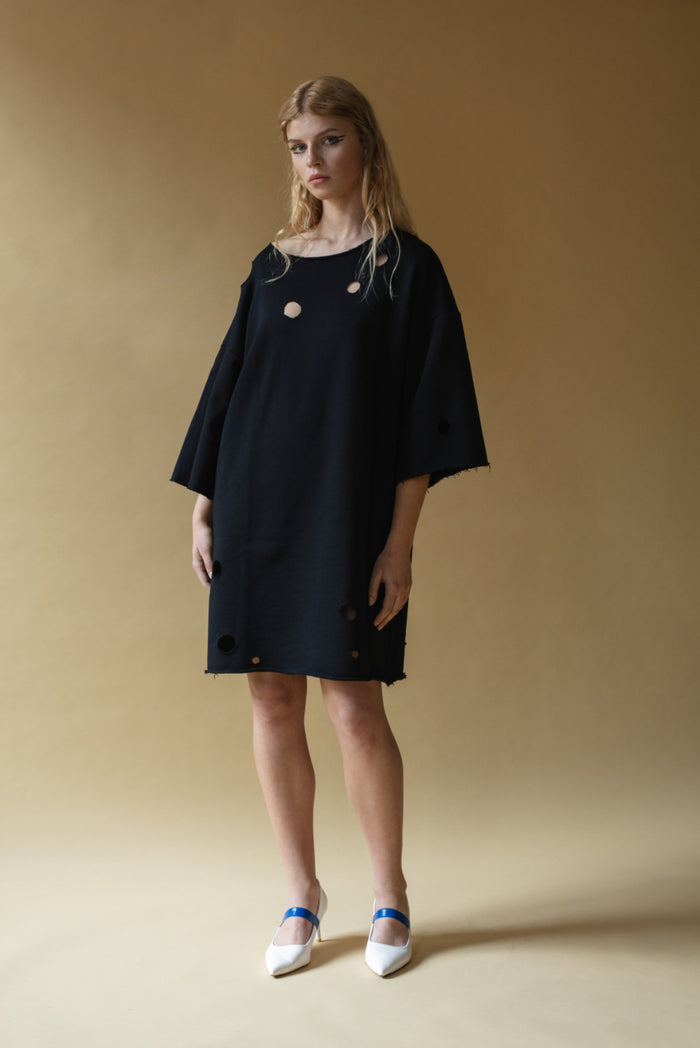 GRUNGE STYLE MINI DRESS