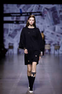 GRUNGE STYLE MINI DRESS