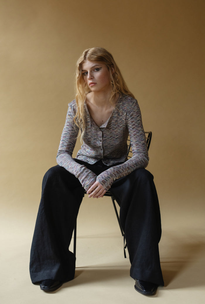 JERSEY CARDIGAN