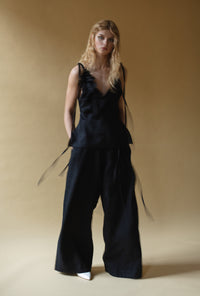 LINEN TROUSERS