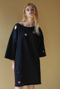 GRUNGE STYLE MINI DRESS