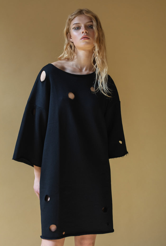 GRUNGE STYLE MINI DRESS