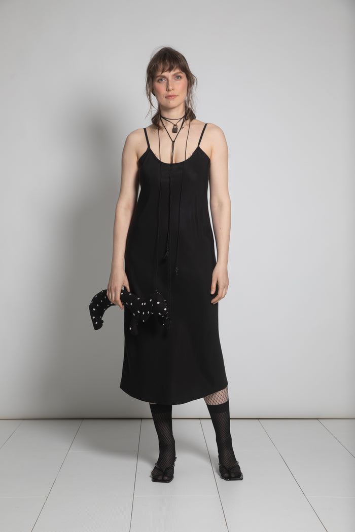 SECOND SKIN SLIP DRESS