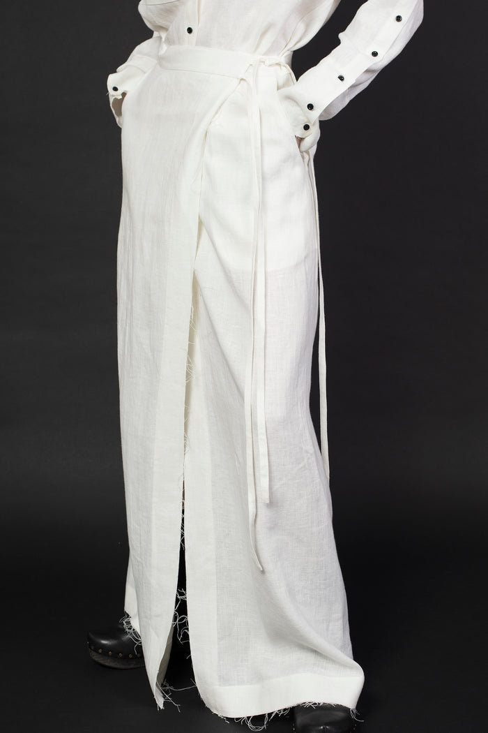 LINEN SKIRT