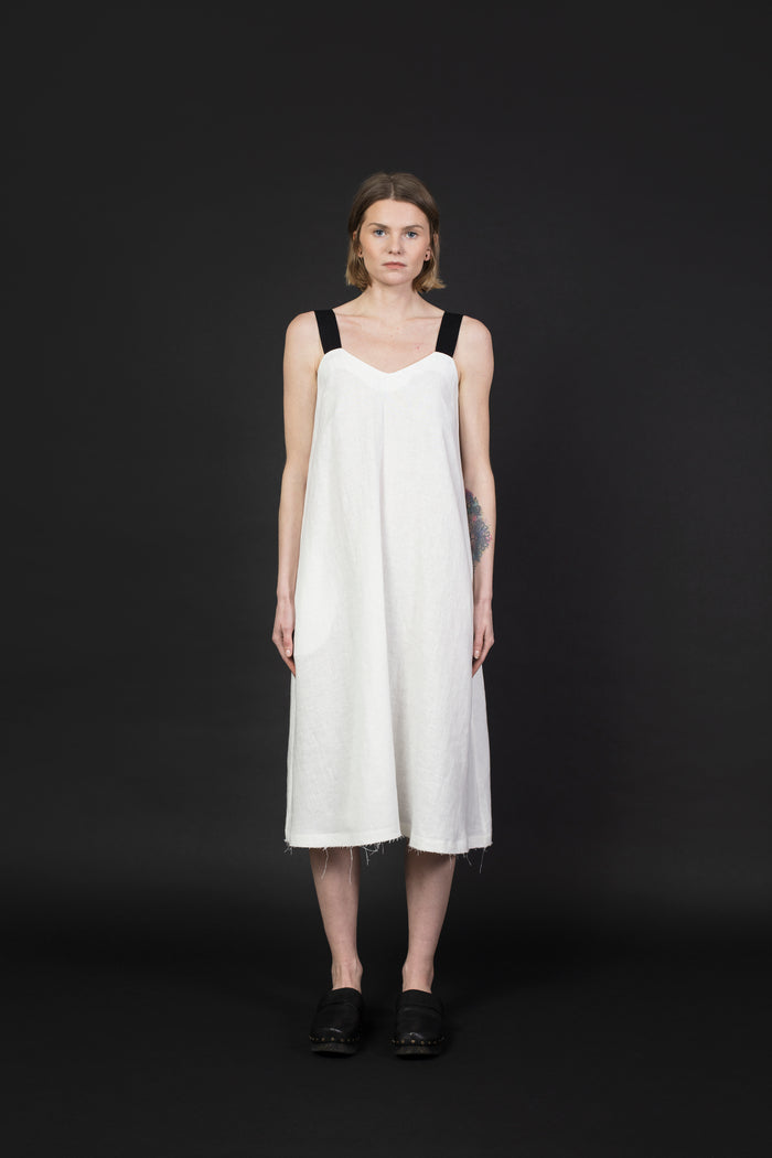 MIDI LINEN DRESS