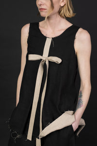 TUNIC WITH STRAPS