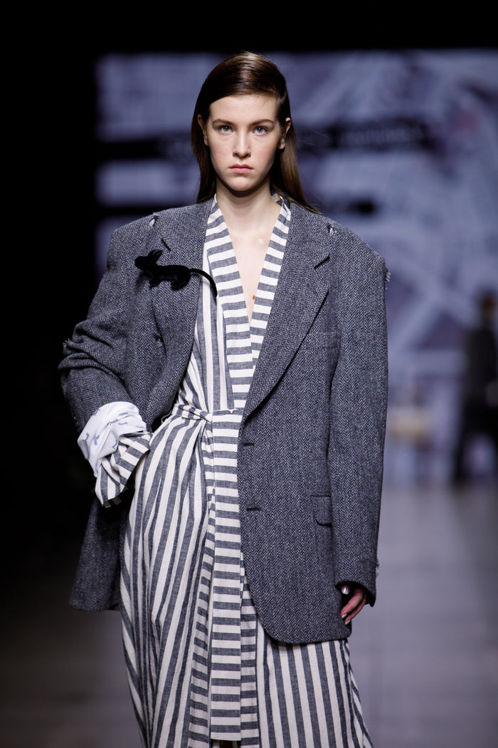 STRIPED KIMONO