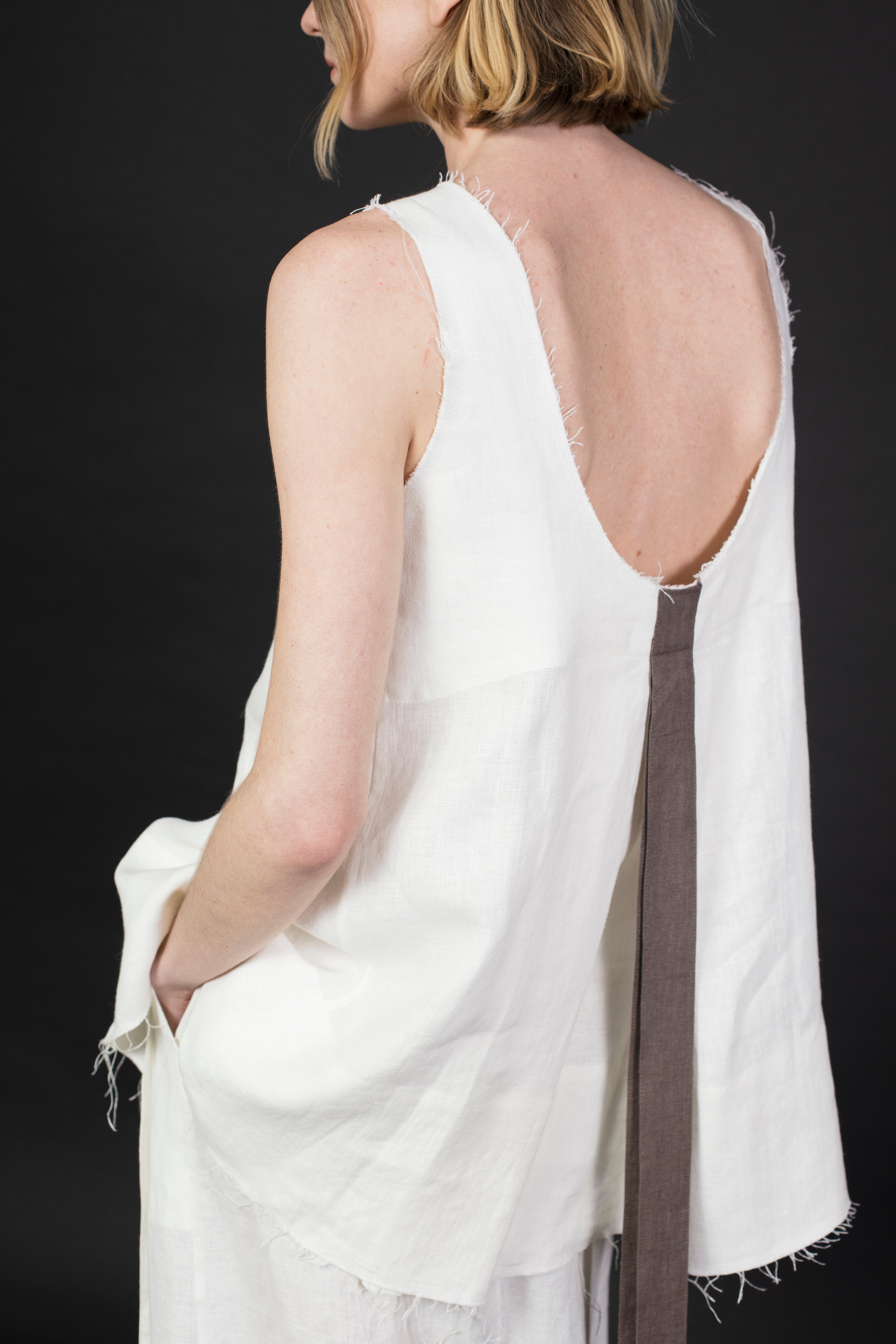 TUNIC WITH STRAPS