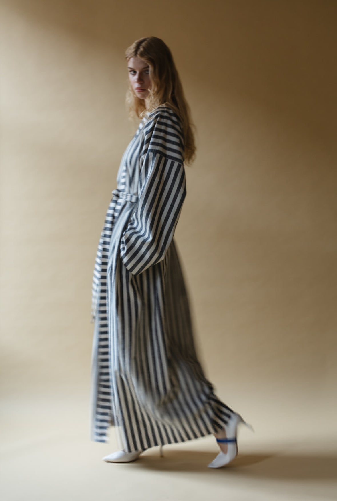 STRIPED KIMONO