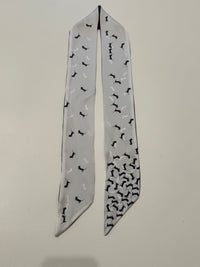 BLACK&WHITE SCARF