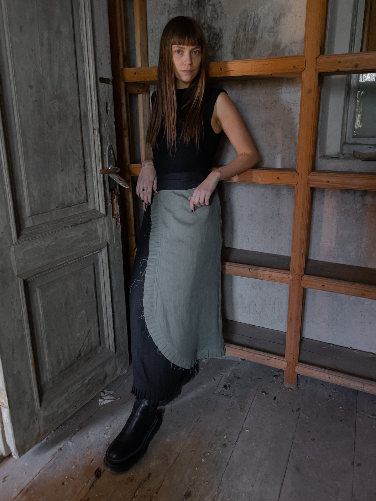 LINEN SKIRT