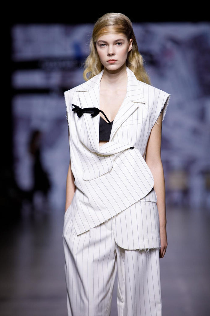 STRIPED TROUSERS