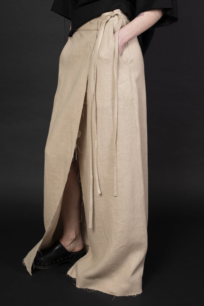 LINEN SKIRT