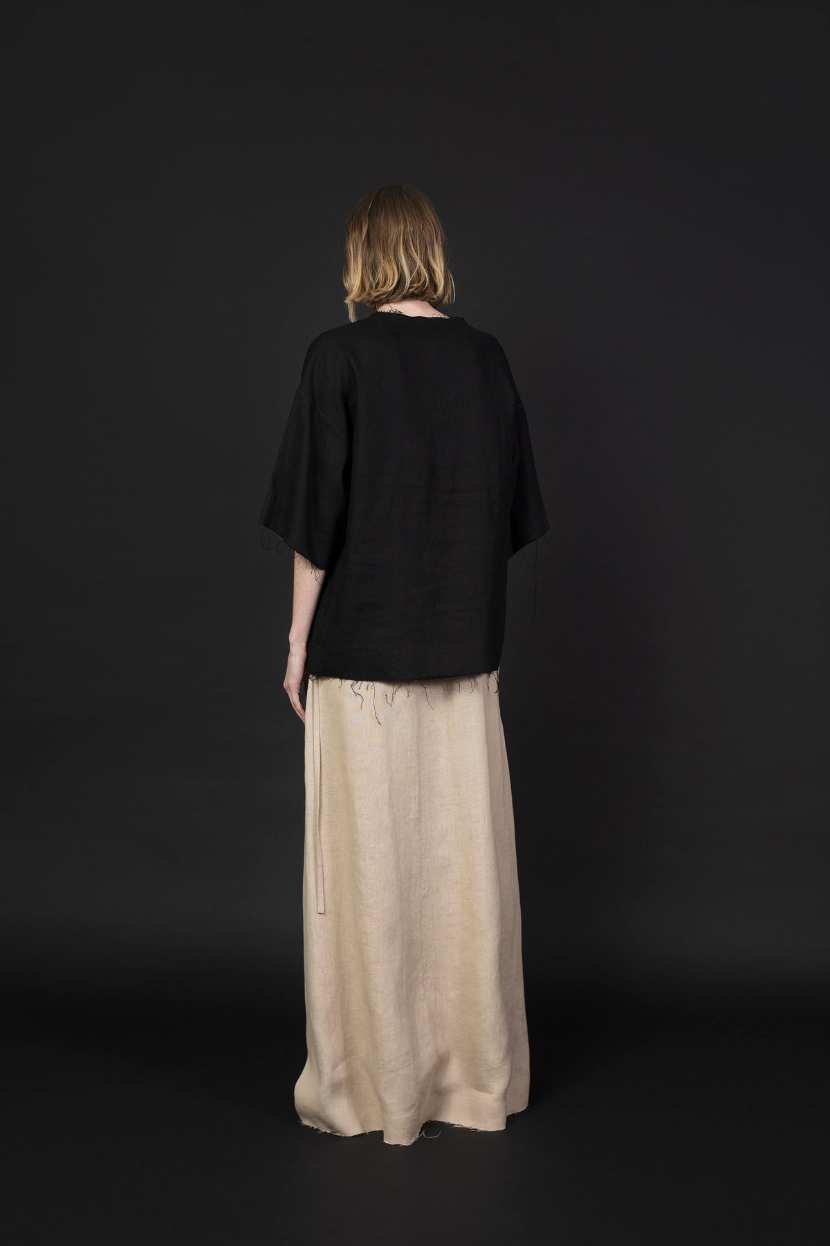 LINEN SKIRT