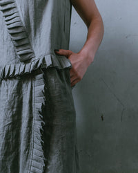 RUFFLED DRESS